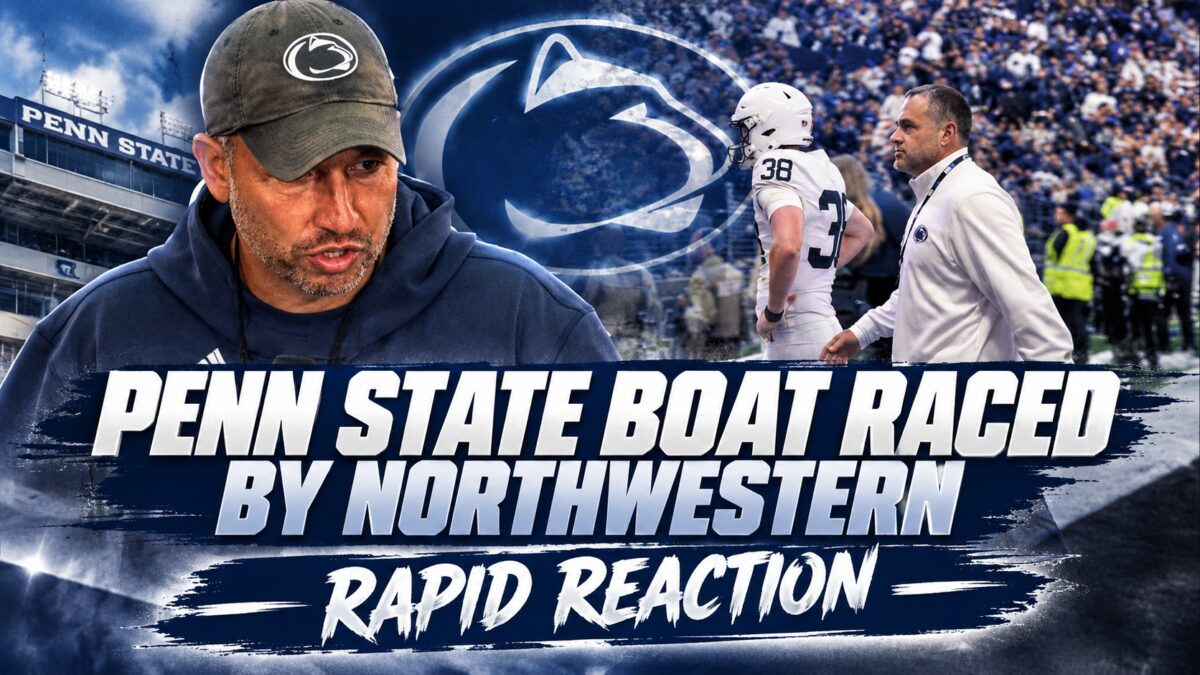Penn State searching for answers after being boat raced by Northwestern