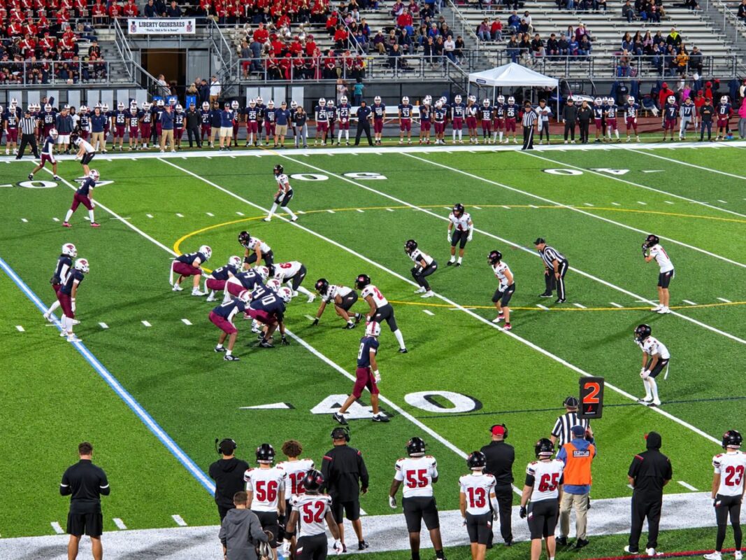 Easton scores fast and early, to cruise past Liberty in a 42-14 victory.