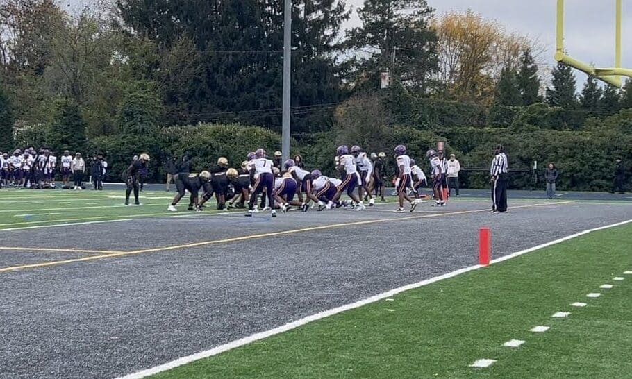 A Victory for Roman Catholic beating La Salle 28-7