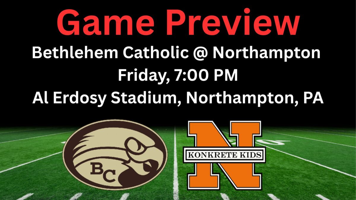 Preview: Northampton Returns Home to Face Bethlehem Catholic in Regular Season Finale