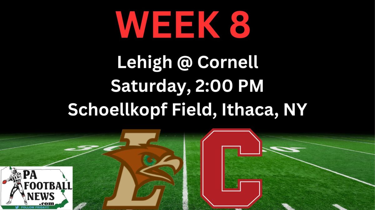 Lehigh Football Travels to Cornell Looking to Stay Undefeated